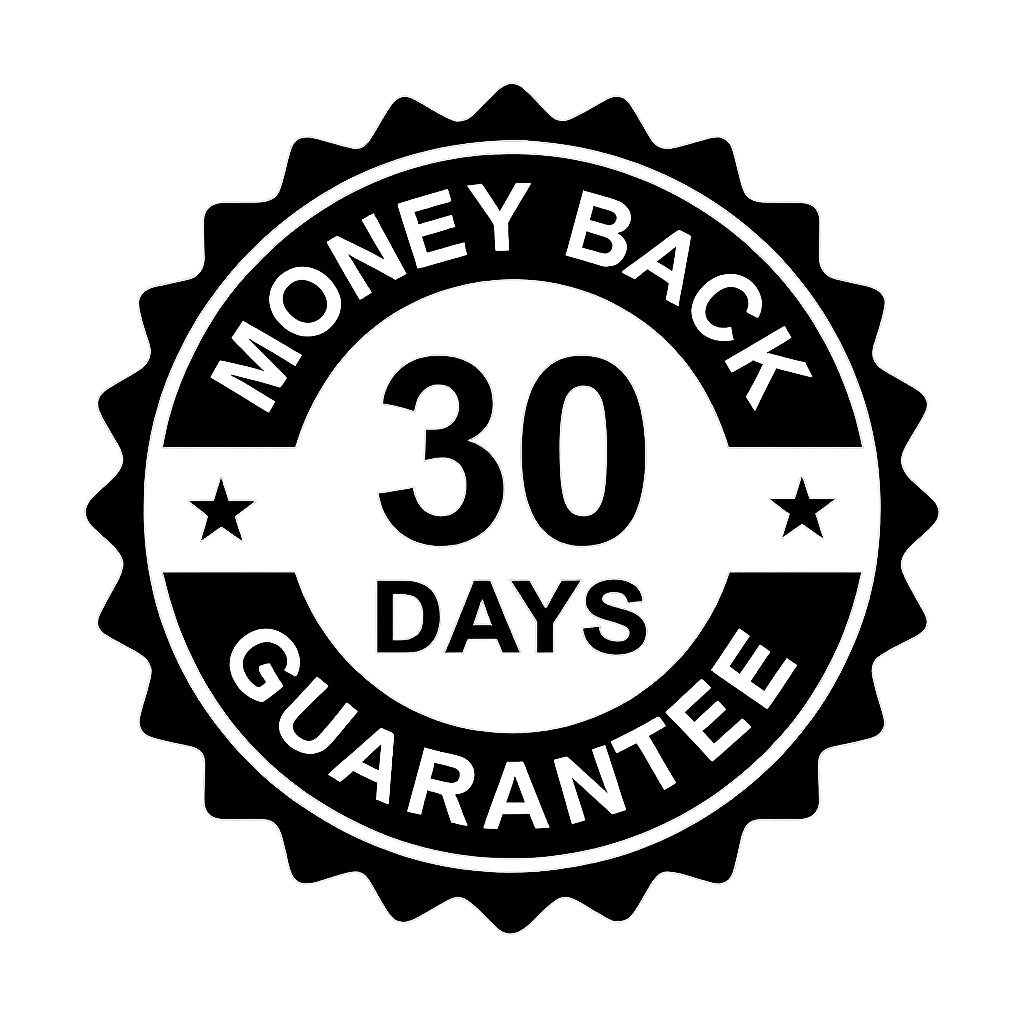 30 Day Money-Back Guarantee
